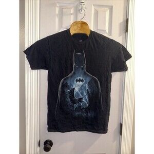 Vintage Batman DC T Shirt M Black Comics Dark Knight Crewneck Y2K 90s
